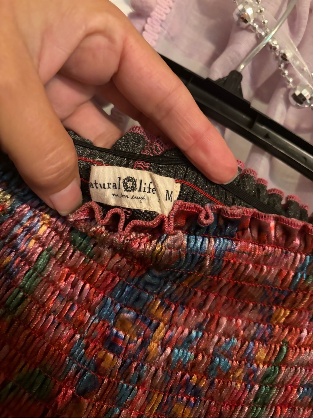 Natural Life Patti Velvet Palazzo Pants - Picture 4 of 5